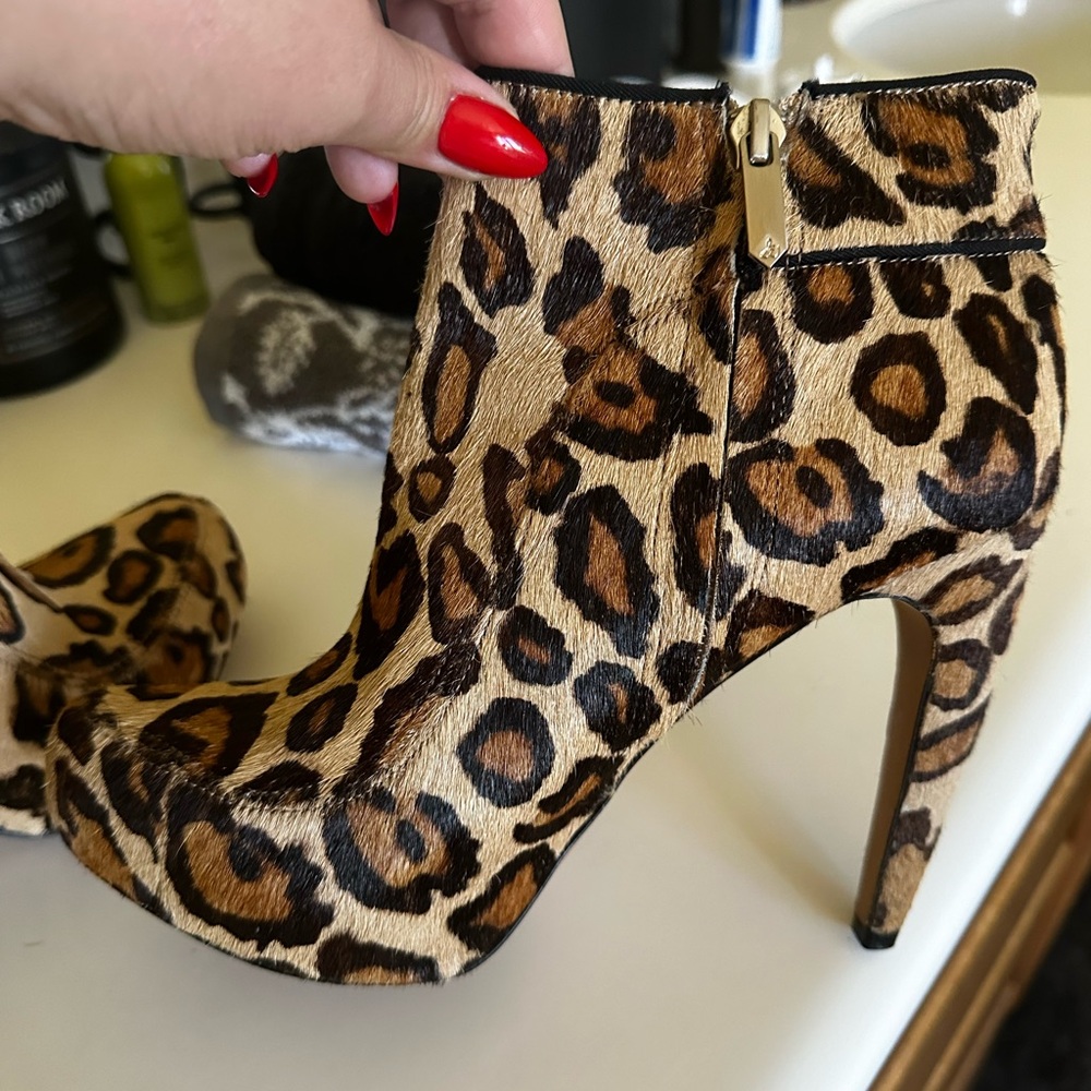 Sam Edelman Leopard boots - Picture 4 of 6